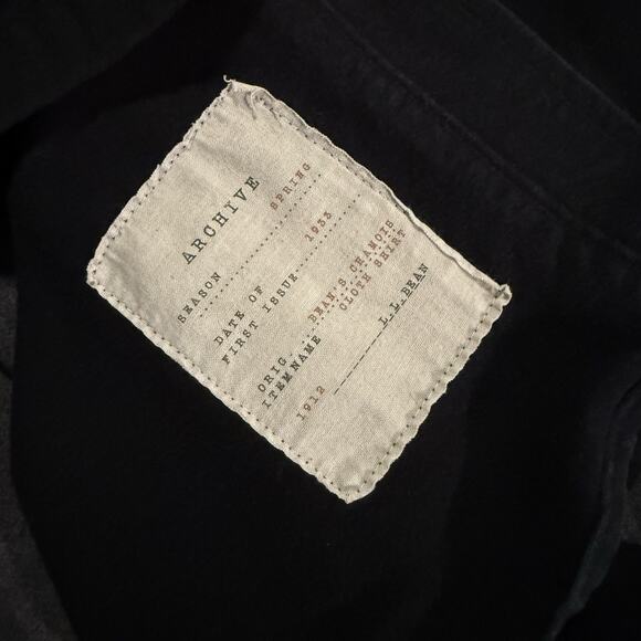 LL Bean Shirt Signature 1933 Chamois Cloth Colorblock Men’s‎ XL - Picture 6 of 8